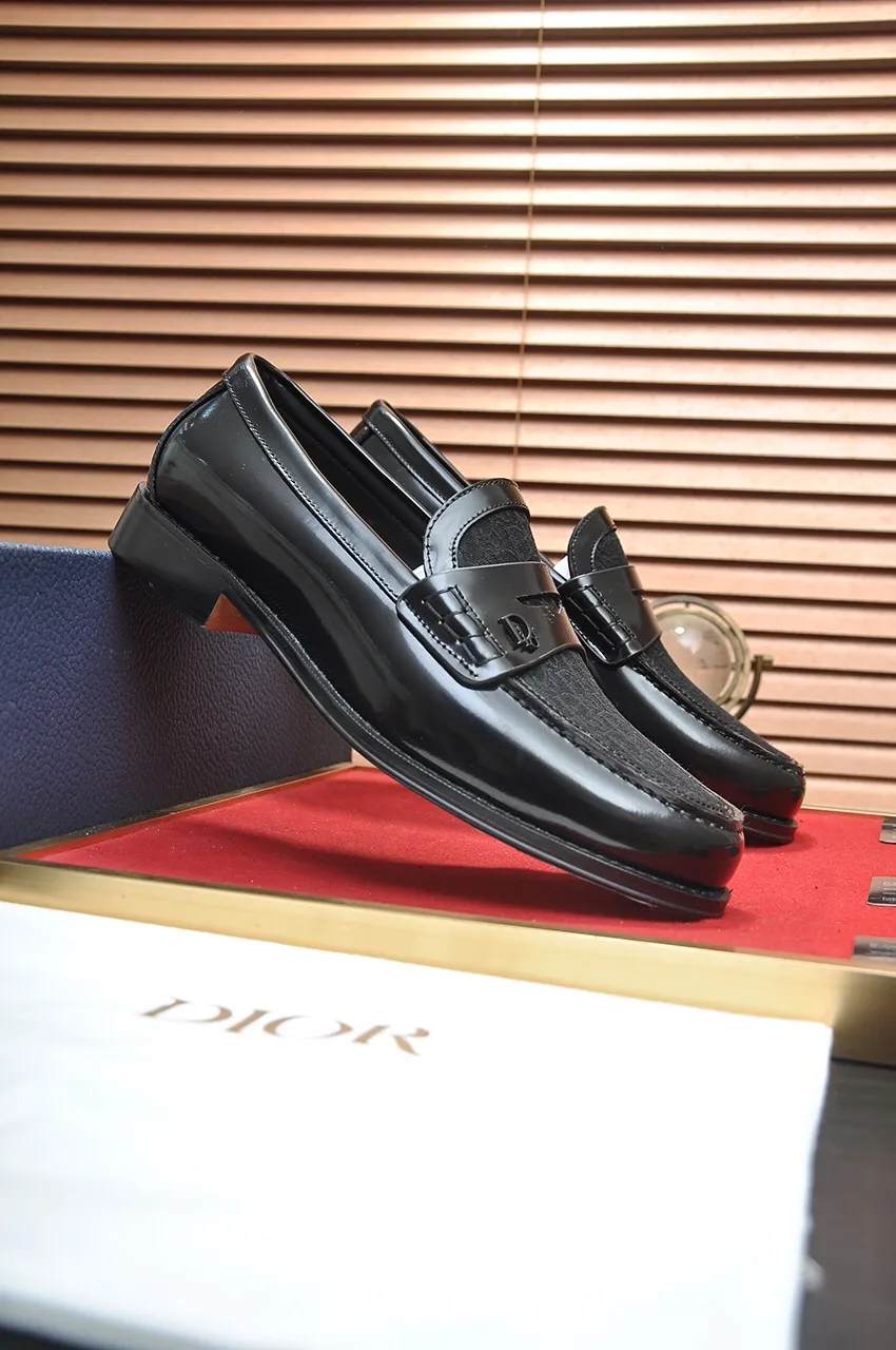 Men's shoes 💰560💶[Dior] (water-dyed cowhide lining) Dior original 1:1 high-quality factory, imported original materials, imported raw cowhide, water-dyed cowhide lining, original TPU outsole, code number: 38-44